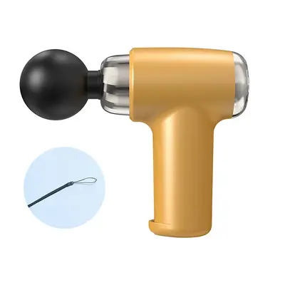 Mini Portable Massage Gun, Fascia Gun with Meridian Muscle Relaxation - 9