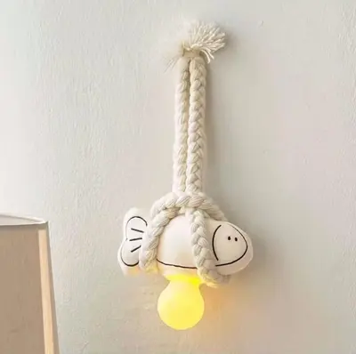 Little Fish Night Light, LED Bedside Lamp for Children's Room