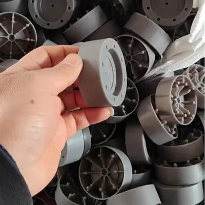 Washing machine base riser foot pad non-slip impact-resistant pad refrigerator base pad elevated waterproof stand stacking shelf cross-border - 12