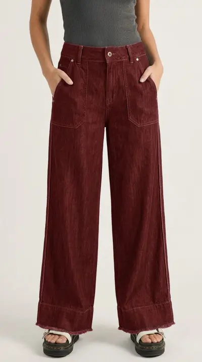 Damen-Vintage-Hose mit mehreren Taschen, mehrere Farben und Größen