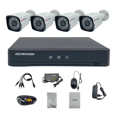 AHD surveillance camera set 2MP, infrared, waterproof CCTV - 2