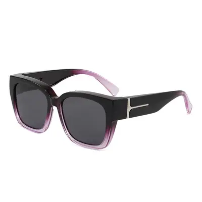 T-Frame Polarized Clip-On Sunglasses for Myopia, Unisex - 9