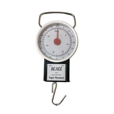 Fabrika Arzı Yay Taşınabilir Askı Balık Tartısı Mekanik Bagaj Terazi 22-35 kg Cetvel ile Kasa Mekanik Terazi