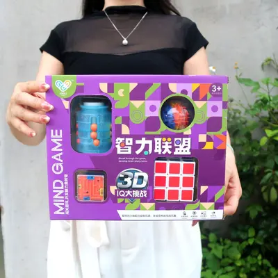 Rubik's Cube Maze Brain Training Puzzle Game for Children - 4