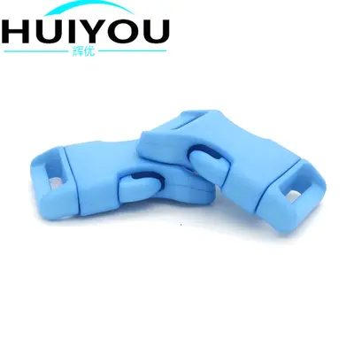 20 mm renkli kavisli tokalı evcil hayvan tasma aksesuarı, paracord bileklik tokası - 13