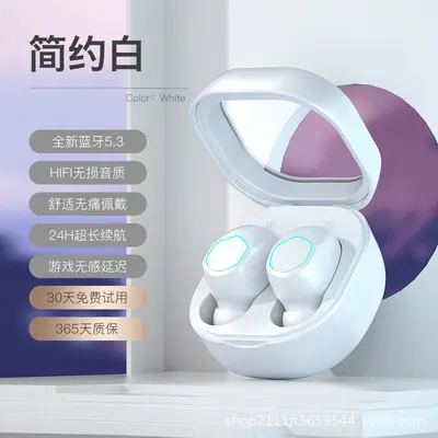 Wireless Bluetooth Earphones with Noise Cancelling for Apple, Sports, 2025 Model