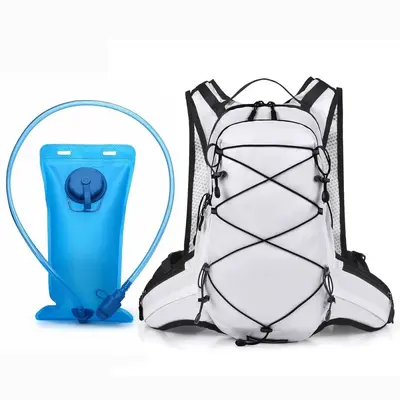Outdoor Hiking Backpack, Lightweight Cycling Backpack with Water Bladder Pocket - 12