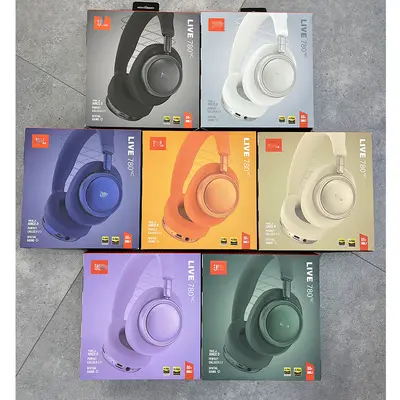 JBL LIVE780nc Uyumlu Kablosuz Kulak Üstü Bluetooth Kulaklık ANC
