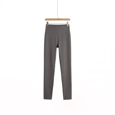 Çıplak his yoga pantolonu, yüksek bel, kalça kaldırıcı, dokuz çeyrek - 12