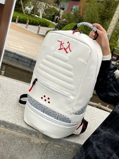 Moda lise öğrenci sırt çantası büyük kapasite ayakkabı bölmeli