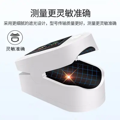 Fingertip Pulse Oximeter, Heart Rate, Sleep and Blood Oxygen Saturation Monitor