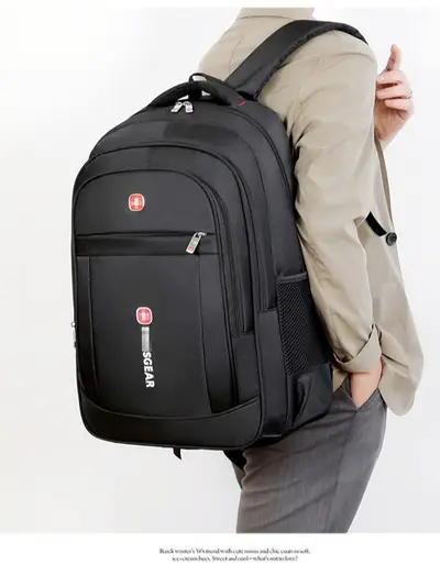 Herren-Rucksack mit großem Fassungsvermögen für Business, Reise und Schule