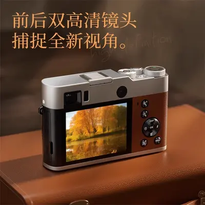 5K Digital Camera, Dual Front and Rear Cameras, Mirrorless - 3