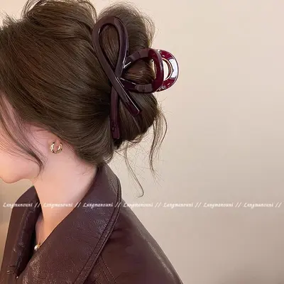 PC-Material Haargreifer Große Größe für volles Haar Haarspange Damen Hinterkopf Hai-Clip Neues Modell Hochwertiges Haarzubehör - 3