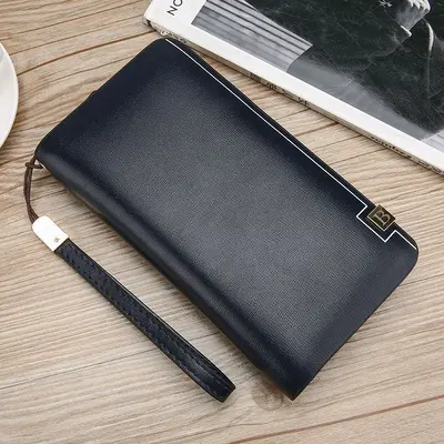 Men's Long Zip Wallet, Casual Hand Bag, Large Capacity - 6