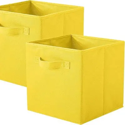 Kalay square storage box fabric clothing organizer - 12