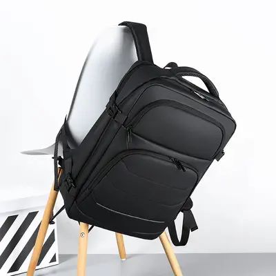 Multifunctional Business Backpack with Laptop Compartment - 2