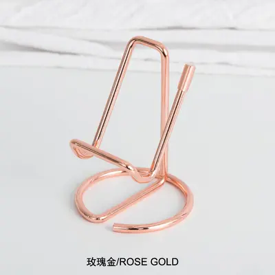 Popular iron cell phone holder, lazy desktop metal holder, dual-purpose creative business card holder, factory ready stock wholesale - 8