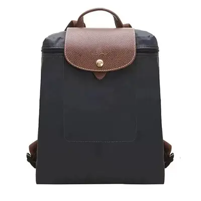 Dragon Embroidered Nylon Backpack, Waterproof and Foldable - 13