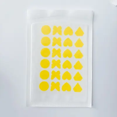 24-teilig spezialgeformte PE-Akne-Patches, hautfreundlich - 11