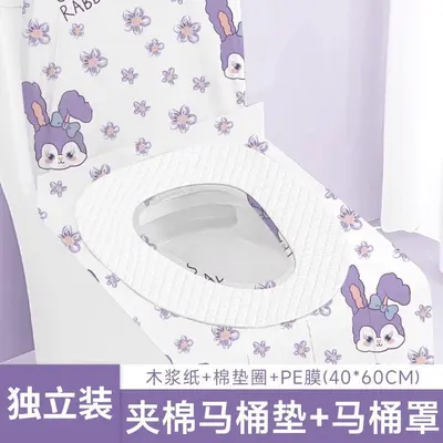 Extra große Einweg-Toilettensitzbezüge, dick, vollflächig - 7