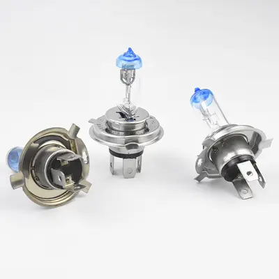 Huadiao 12V Halogen Headlight Bulb H1 H3 H4 H7 H8 H11 9005 9006 55W - 10