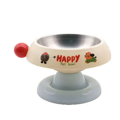 Sınır Ötesi Paslanmaz Çelik Kedi Kasesi Kaymaz Dopamin Renk Kombinasyonu Yüksek Ayaklı Beslenme Cihazı Kedi Kasesi Köpek Yalağı Kedi Kasesi Köpek Yalağı Pet Kasesi