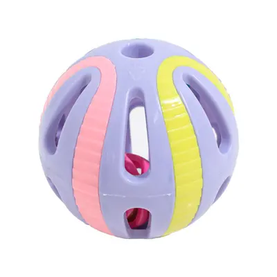 Cat Toy Ball with Bell, Small Self-Play Pet Toy - 8