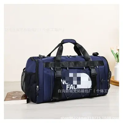 Large travel bag with handle, trolley case compatible, versatile - 3