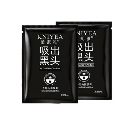 Bamboo Charcoal Blackhead Peel-Off Nose Strips, Pore Tightening, for Men and Women - 5