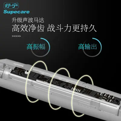 Supecare Rechargeable Vibrating Electric Toothbrush Model 889A20 Soft Bristles - 4