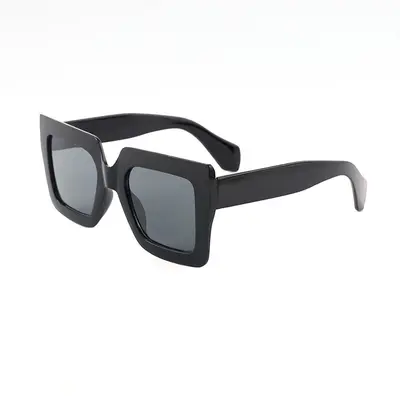 Oversized Square Frame Sunglasses Women's Party Style - 5