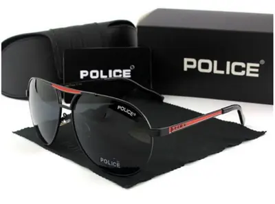 Polarisierte UV-Schutz-Sonnenbrille mit großem Rahmen, Modell 8480 - 6