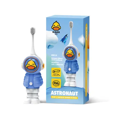 Children's Electric Toothbrush, 5-Piece Set, Ages 2-15, Soft Head - 12