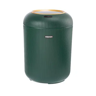 Intelligenter Sensor-Mülleimer mit Deckel, hohes Design - 7