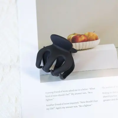 Bestselling Large Volume Pumpkin Hair Claw Clip Bun Hair Clip Women's Back Head High Ponytail Fixing Tool Bangs Clip - 10