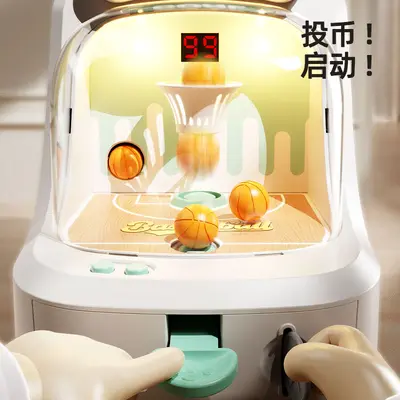 Basketball Shooting Game Machine, Educational Toy for Children - 2
