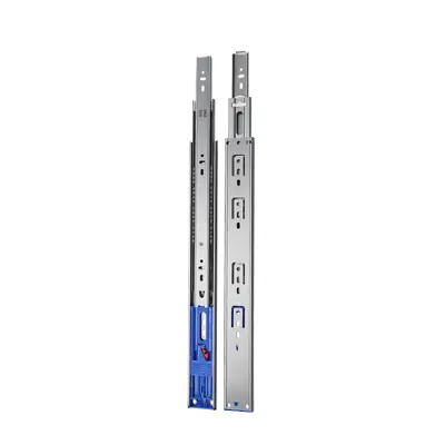 4512 Griffloser Push-to-Open Schubladenauszug, 304 Edelstahl, leise