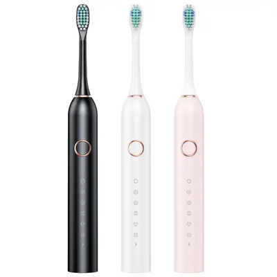 Adult Sonic Electric Toothbrush, Soft Bristles, USB Rechargeable - 5