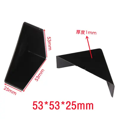 Three-Sided Plastic Corner Protector for Furniture and Door Panel Packaging 53*25