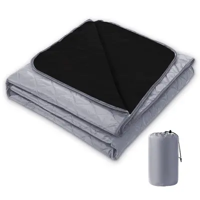 Waterproof Foldable Camping Picnic Blanket, Thickened Fleece - 7