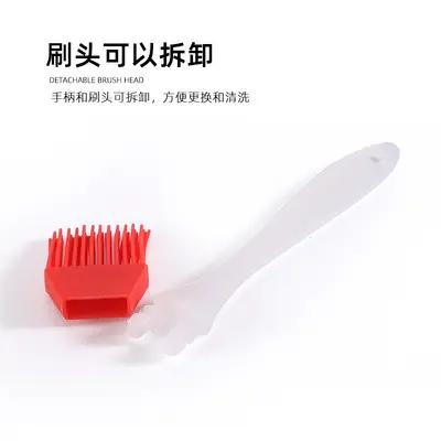 Zibo barbekü noktası toptan küçük silikon yağ fırçası barbekü fırçası mutfak pişirme araçları kek yağ fırçası