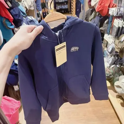 Kinder-Sweatshirt aus reiner Baumwoll-Frottee mit Bärenmotiv, Frühjahr/Herbst