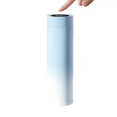 316 paslanmaz çelik termos bardak, akıllı sıcaklık göstergeli, 500 ml - 5