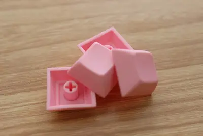 DSA düşük profilli PBT mekanik klavye tuş başlıkları çok renkli 1u tuş başlıkları MX çapraz krizantem tuş başlığı eşit yükseklikteki tuş başlıkları opak. - 10
