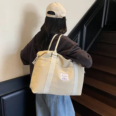 Travel bag, large capacity, carry-on compatible, weekend bag