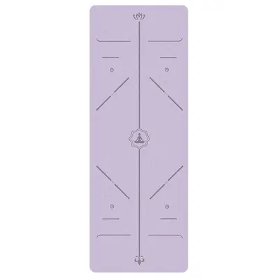 Yeni yükseltilmiş hindistan cevizi lifi buzlu yüksek kaliteli kauçuk PU mat yoga matı çizilmez, kaymaz ve kire dayanıklı ev fitness matı - 9