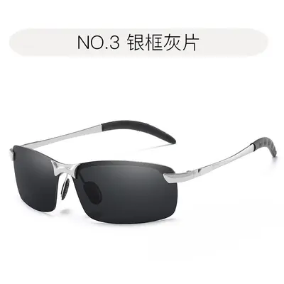 Polarized Photochromic Semi-Rimless Fishing Sunglasses - 7