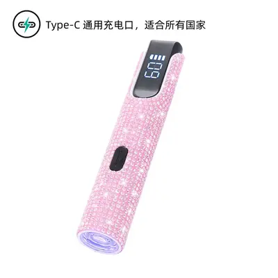 Nagel-Gel-Versiegelung tragbares Handgerät mit einzelner Linie schnell trocknende LED-Nagellampe Nagellampe mit langem Akkulaufzeit - 8