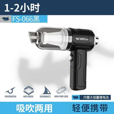 Cordless Rechargeable Car and Home Vacuum Cleaner, High Suction, Blower Function